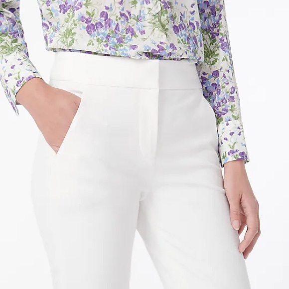 J. Crew Remi Pant in Bistretch Cotton - 00 - NWT - Picture 3 of 6